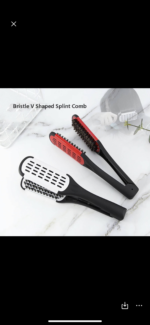 V- Shaped Double side Straightening Brush - Image 3