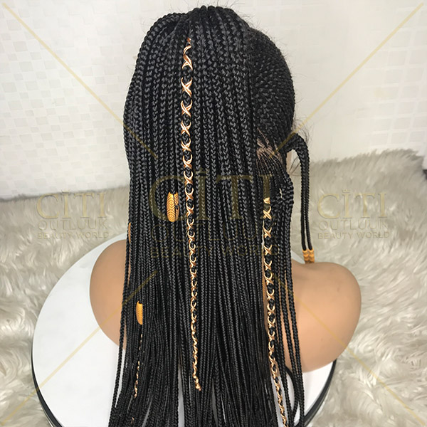 Imani Full Lace Cornrow | Citibeauty World | Braided wig Store Nigeria ...